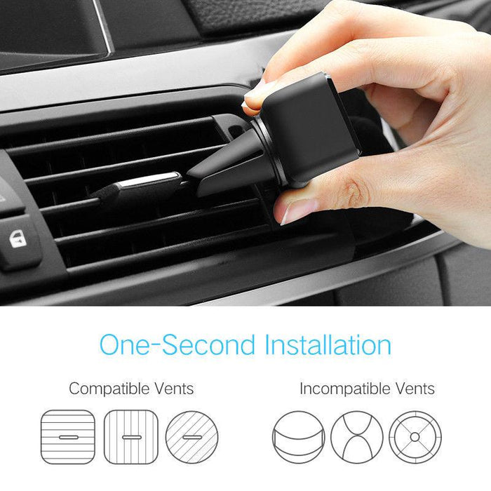 UGREEN Car Phone Mount Car Cradle Air Vent 360 ° Rotatable 3"-6.5" Phone Holder-Selfie Sticks & Grips-UGREEN-brands-world.ca