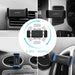 UGREEN Car Phone Mount Car Cradle Air Vent 360 ° Rotatable 3"-6.5" Phone Holder-Selfie Sticks & Grips-UGREEN-brands-world.ca