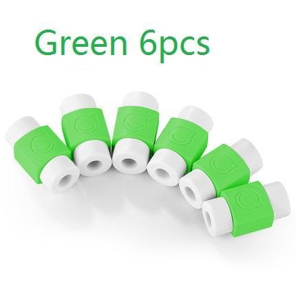 UGREEN Data cable tail protection sleeve Green 6Pcs-Other Computer Accessories-UGREEN-brands-world.ca
