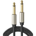 UGREEN Guitar Cable 6.35mm Mono Jack 1/4 Inch TS Unbalanced Patch Speaker Cable Braided Instrument Male to Male Cord for Electric Bass Guitar Keyboard, Pro Audio (3M/10ft)-Audio Cables-UGREEN-brands-world.ca