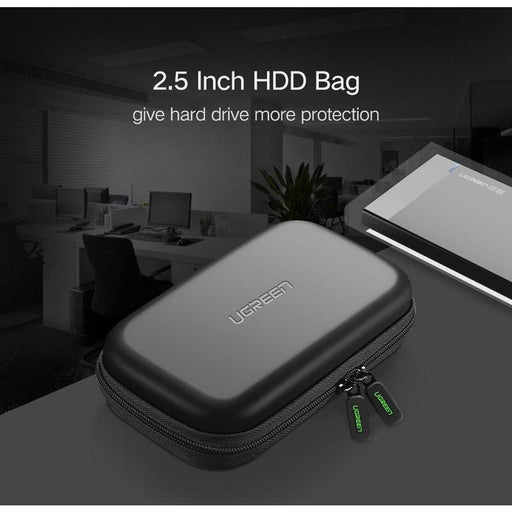 UGREEN Hard disk Storage Bag Small Size: Large Size: 18*9.5*5.5cm"-Hard Drive Enclosures-UGREEN-brands-world.ca