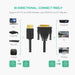 UGREEN HDMI to DVI Cable Bi Directional DVI-D 24+1 Male to HDMI Male High Speed Adapter Cable Support 1080P Full HD-HDMI Cables-UGREEN-brands-world.ca