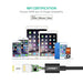 UGREEN Lightning to USB 2.0 Cable 3FT/1 M ABS Case MFi Certified Black-iPhone Chargers & Cables-UGREEN-brands-world.ca