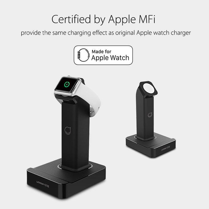 UGREEN Magnetic Charging Dock Black for Apple Watch-Apple Watch Stands & Docks-UGREEN-brands-world.ca