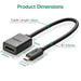 UGREEN Micro HDMI male to HDMI female adapter cable-Adapters-UGREEN-brands-world.ca