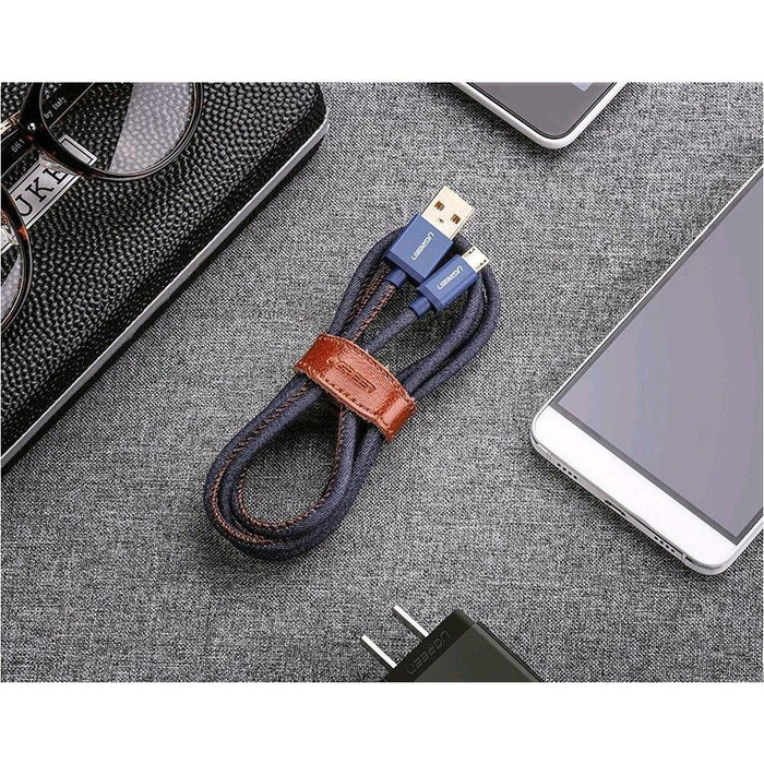 Ugreen Micro USB Cable Cowboy Braided Fast Charge & data Cable (6ft)-Micro USB Cable-UGREEN-brands-world.ca