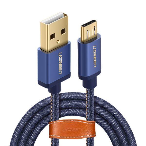 Ugreen Micro USB Cable Cowboy Braided Fast Charge & data Cable (6ft)-Micro USB Cable-UGREEN-brands-world.ca