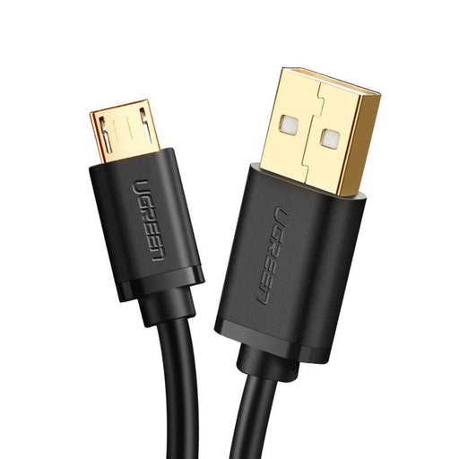 UGREEN Micro-USB male to USB male cable gold-plated 0.25M-3M: 28+22AWG OD:4.5MM White-Micro USB Cable-UGREEN-brands-world.ca