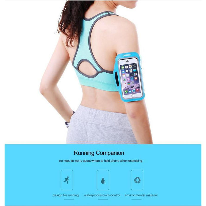 UGREEN Sports Armband for Smartphone Blue 5.5 inch-Other Travel & Luggage-UGREEN-brands-world.ca