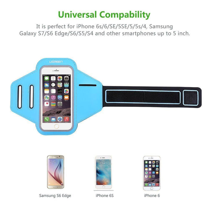 UGREEN Sports Armband for Smartphone Blue 5inch-Other Travel & Luggage-UGREEN-brands-world.ca