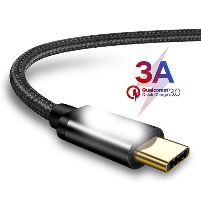 UGREEN Type-C Cable Aluminum case+Nylon Braiding Data Speed:480Mbps Charging Speed:3A max 1M Silver-USB C Cable-UGREEN-brands-world.ca