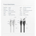 UGREEN Type-C Cable PVC Jacket Data Speed 480Mbps Charging Speed 5V 2.4A(2M)Black-USB C Cable-UGREEN-brands-world.ca