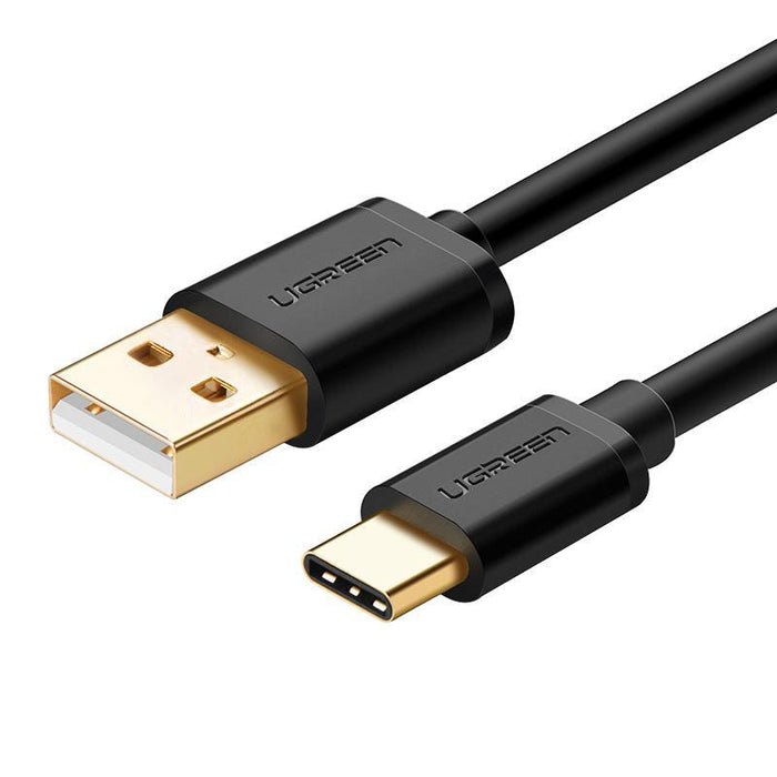 UGREEN USB 2.0 Type A Male to USB 3.1 Type-C Male Charge & Sync Cable 28+22AWG, Gold-plated-USB C Cable-UGREEN-brands-world.ca