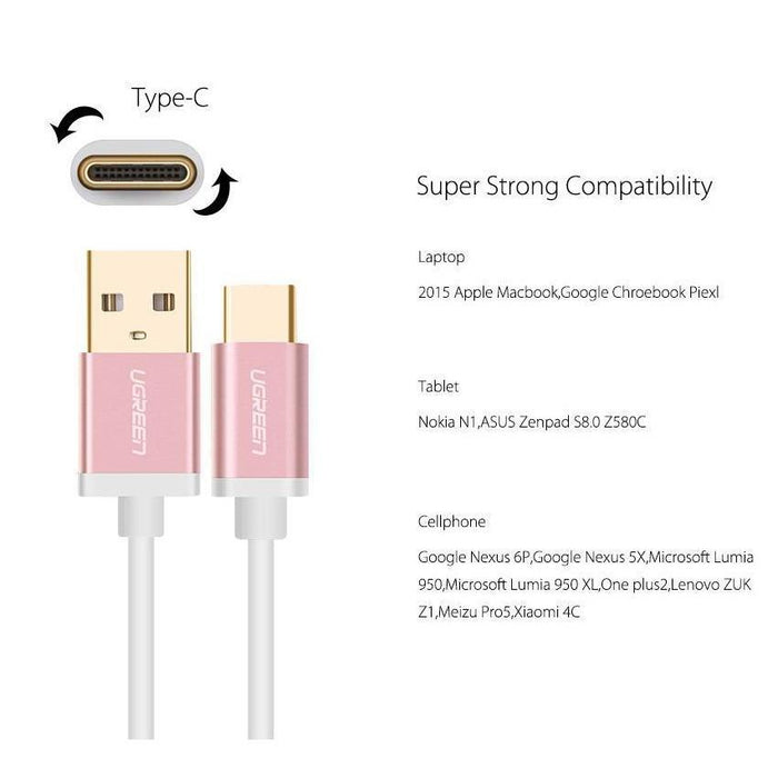 UGREEN USB 3.0 to USB-C cable-USB C Cable-UGREEN-brands-world.ca