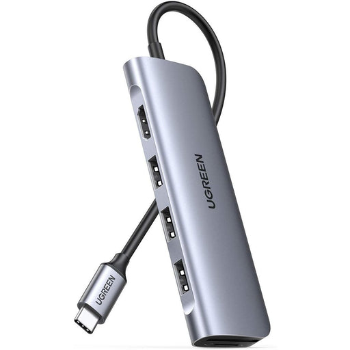 UGREEN USB C Hub, C HDMI Adapter 6 in 1 Type C Hub with 4K C to...-USB Hubs-UGREEN-brands-world.ca