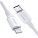 UGREEN USB C to Lightning Cable MFi Certified 3FT , White-USB C Cable-UGREEN-brands-world.ca