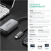 UGREEN USB C to VGA Adapter Type C Thunderbolt 3 Male Female...-USB Hubs-UGREEN-brands-world.ca