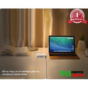 UGREEN USB C to VGA Ethernet Adapter with USB 3.0 USB 2.0 Hub, Type C for Power Delivery LAN Adapter for 12-inch Macbook-External Video Display Adapters-UGREEN-brands-world.ca