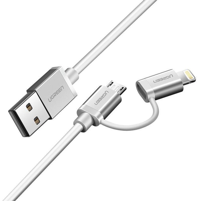 UGREEN USB2.0TO micro USB+micro USB lightning-iPhone Chargers & Cables-UGREEN-brands-world.ca