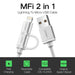 UGREEN USB2.0TO micro USB+micro USB lightning-iPhone Chargers & Cables-UGREEN-brands-world.ca