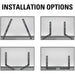 Universal Sound Bar Mount Bracket for Bottom Flat TV-TV Mounts-Mounting Dream-brands-world.ca