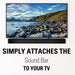 Universal Sound Bar Mount Bracket for Bottom Flat TV-TV Mounts-Mounting Dream-brands-world.ca