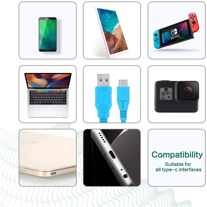 USB C Charger for Nintendo Switch, Fast Charging Cable Blue-USB C Cable-UGREEN-brands-world.ca
