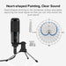 USB Computer Studio Recording Condenser Microphone for Streaming Broadcast Microphone with Tripod Stand-Condenser Mics-SAMA-brands-world.ca