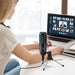 USB Computer Studio Recording Condenser Microphone for Streaming Broadcast Microphone with Tripod Stand-Condenser Mics-SAMA-brands-world.ca