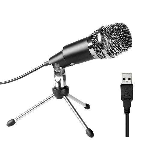 USB Microphone,Fifine Plug and Play PC Computer Condenser Microphone for...-Condenser Mics-FIFINE TECHNOLOGY-brands-world.ca