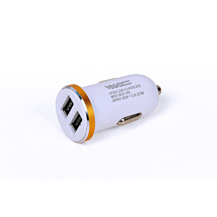 V-MAX CAR CHARGER 2.1A 2-PORT USB PORT WITH LIGHTNING CABLE-.-V-MAX-brands-world.ca