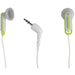 Verbatim 41829 Secureclip Earphones - White and Green Combination-Wired Earphone-VERBATIM-brands-world.ca