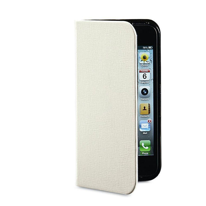 Verbatim 98089 Folio Pocket Case for iPhone 5/5S (Vanilla White)-iPhone 5s,5, SE Cases-VERBATIM-brands-world.ca