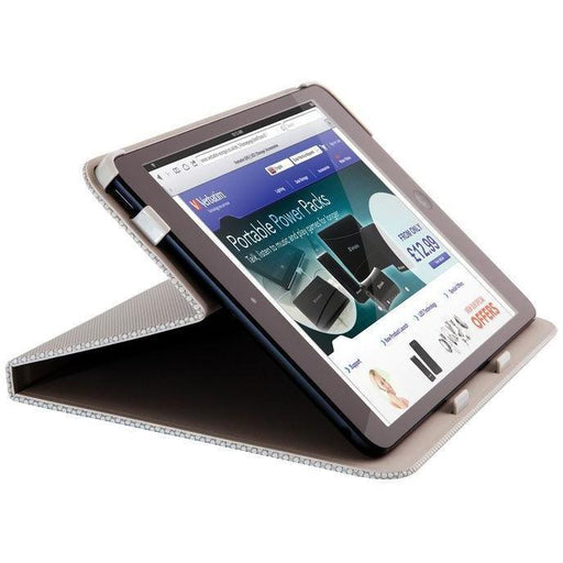 Verbatim Folio Hex Case for iPad Mini , Pebble Grey 98101-Tablet & iPad Cases-VERBATIM-brands-world.ca