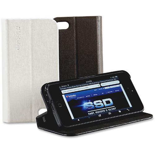 Verbatim Folio Pocket Case for iPhone 5/5S, Mocha Brown 98088-iPhone 5s,5, SE Cases-VERBATIM-brands-world.ca