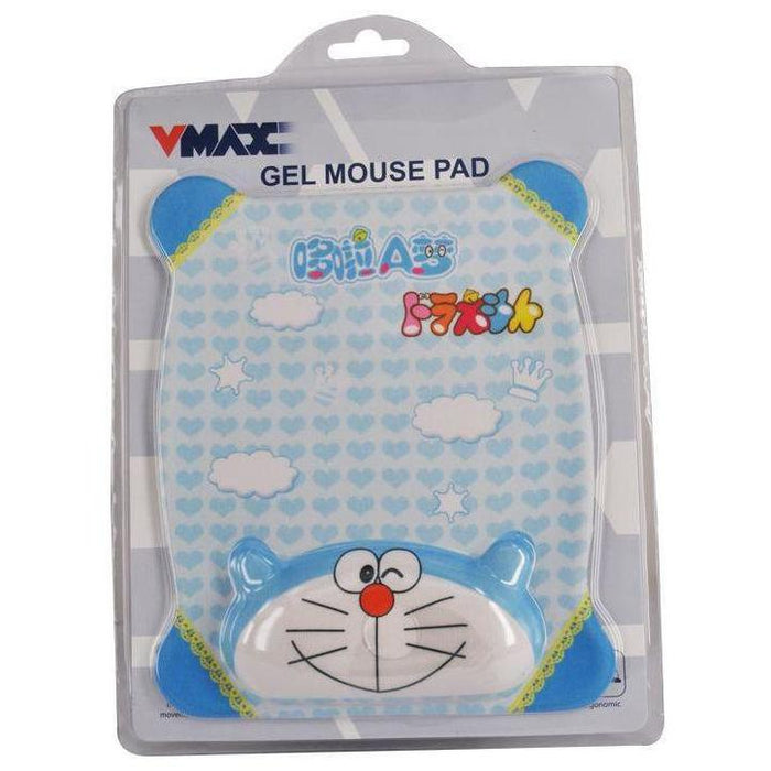 Vmax Gel Mouse Pad Made From Nylon Textile , light Blue-Mouse & Wrist Pads-V-MAX-brands-world.ca