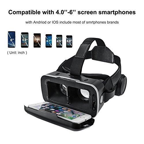 VR Headset Virtual Reality Headset,VR Glasses,VR Goggles -Compatible for...-Virtual Reality Accessories-VR SHINECON-brands-world.ca