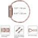 Wearlizer Compatible with Apple Watch Bands 38mm 40mm 38mm/40mm, Rose Gold-Apple Watch Bands & Straps-Wearlizer-brands-world.ca