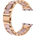 Wearlizer Resin Link Band Compatible Apple Watch 38mm/40mm, Rose Gold-Apple Watch Bands & Straps-Wearlizer-brands-world.ca