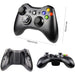 Wireless Controller,2.4GHZ for Xbox 360,Xbox & Slim 360 PC Windows 7,8,10(Black)-Xbox 360 Controllers-SAMA-brands-world.ca